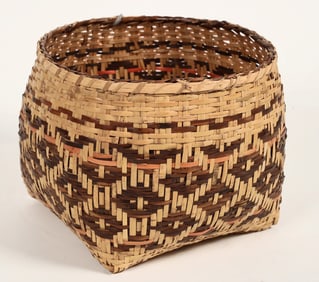 Cherokee Star On The Mountain Pattern Storage Basket [200505]