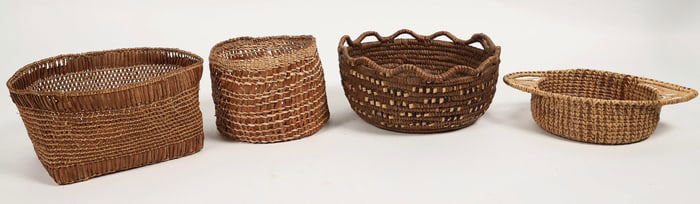 Modern Woven Baskets, Set of 4 [203662]