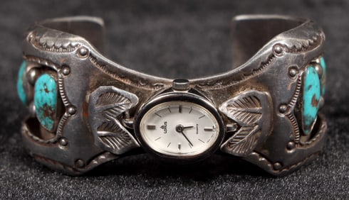 Benny Touchine Vintage Navajo Watch Bracelet [202795]