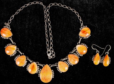 Spiny Oyster Necklace Set [202804]