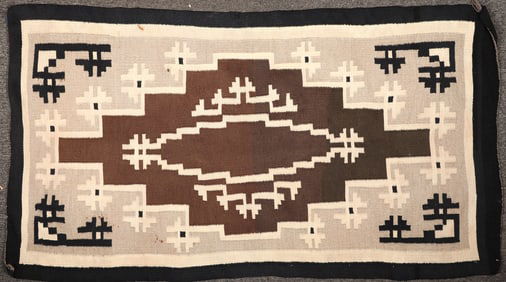 Two Gray Hills Navajo Rug [203559]