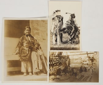 Native American Photo Postcards [204718]