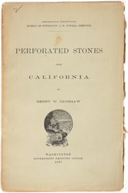 Booklet On Native American Perforated Stones [204942]