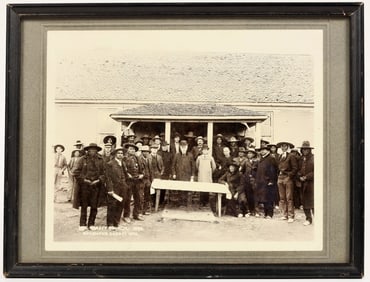 Framed Photo Of Shoshone Treaty 1904 [203782]