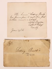 Custer:  Sitting Bull Pass from the 9th Infantry [181555]