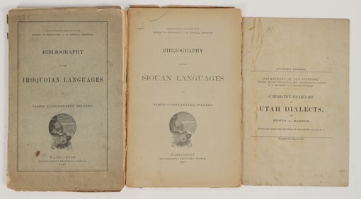 Handbooks On Three North American Indian Languages  [200738]
