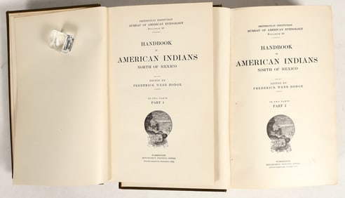Bureau of American Ethnology Bulletin 30 Handbook of American Indians Vol. 1 & 2 [200510]