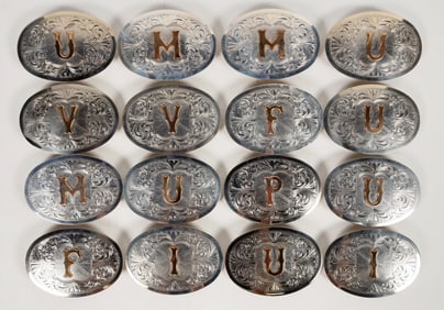 Chambers Nevada Silver Belt Buckles [203917]