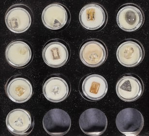 Faceted, Rutilated Quartz Group [204053]