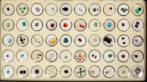 Faceted Gemstone Collection [204050]
