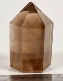 Golden Rutilated Quartz Point - Perfect! [204484]