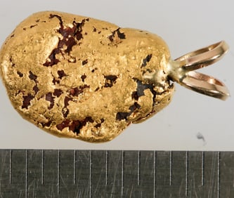 Gold Nugget Pendant [203971]