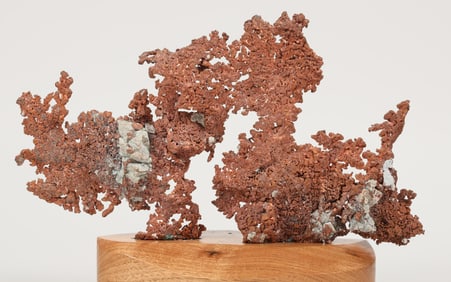 Copper Crystal Leaf Display Specimen from Ray Mine - RARE!  [205054]