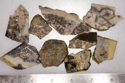 Lake County California Fine Wire Gold in Slabs, Jewelry Grade, 130 grams [204031]