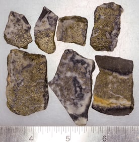 Lake County California Gold in Quartz Slabs, Jewelry Grade, 83.5 grams [203977]