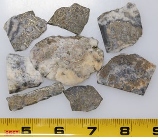 Lake County California Gold in Quartz Slabs, Jewelry Grade, 97.2 grams [204030]