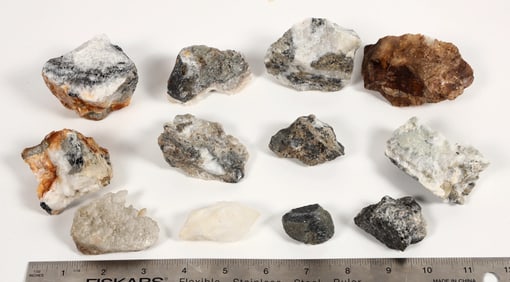 Comstock Ore Specimen Collection, Ex. Crystal Bar [201909]