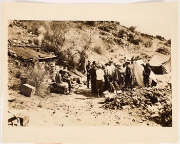 Tornado Camp, Arizona Mining Camp Photograph, c.1927 [204516]