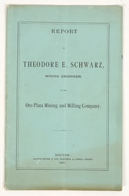 Report of the Oro Plata Mining & Milling Co., Murphys, California, 1881 [205012]