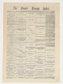 Homer Mining News Vol 1. 1881 [200365]