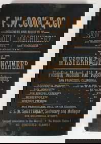 The Western Engineer (Mining Steam Engines & Boilers), John H. Godbold, 1890 [202323]