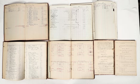 Accounting Ledgers Of William Macquire, California Hydraulic Mine Operator [202972]