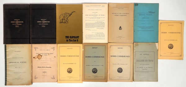 Gold Mining & Mine Debris Issues in California Library [202385]
