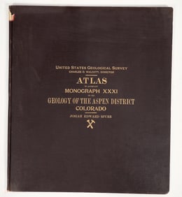 Atlas of the Geology of the Aspen District, 1898 [204313]