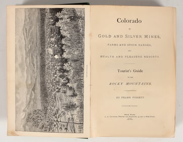 "Colorado" Mines Book by F. Fossett [202493]