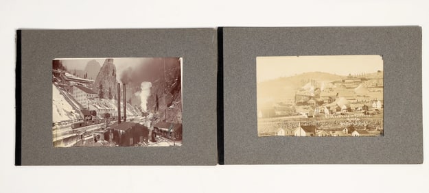 Two c.1890s Colorado Mining Photographs: Creede & Cripple Creek [201350]
