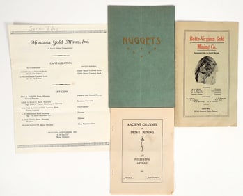 Montana Mining Booklets (4) [201135]