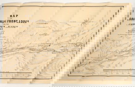 Map of the Gold Hill Front Lode on the Comstock Range NT [205370]