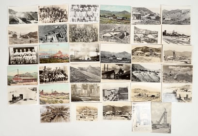 Comstock Mine, Mill, & Miners Postcard Collection (35) [198216]