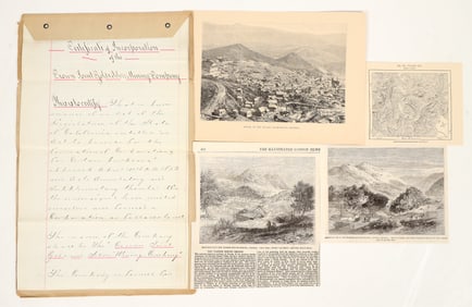 Comstock Lode Mining Ephemera  [204993]