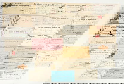 Western States Mining Checks & Paystubs (Nevada, California, Colorado) [198206]
