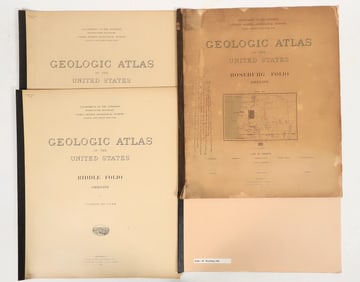 Oregon Geologic Folio Group 1898-1924 [204315]