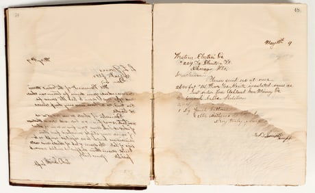 Germania Iron Mining Company Ledger, 1890 [201061]