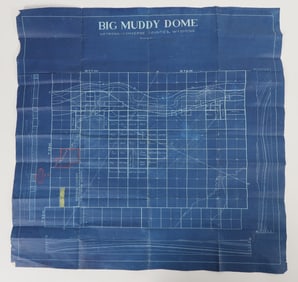 WY Oil Exploration, "Big Muddy Dome" Blueprint [202834]