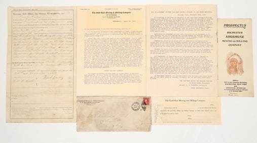 Wyoming Mining Ephemera [204992]