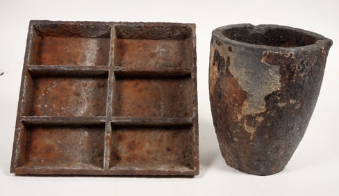 Zinc Ingot Mold. [204020]