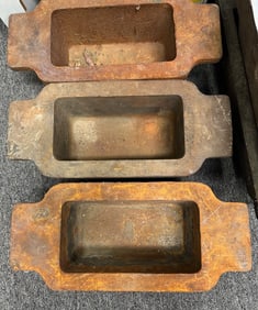 Gold-Silver Ingot Mold Trio [204304]