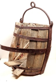 Wood Ore Bucket & Mining Pick Heads [203712]
