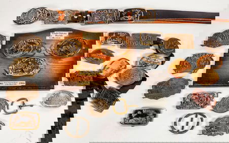 Mining Belt Buckle Collection  [203723]