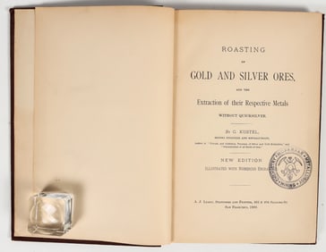 Roasting of Gold & Silver Ores', Kustel, 1880 [201303]