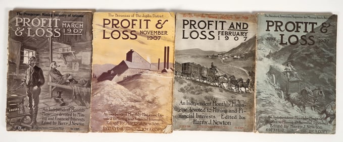 Antique Mining Stock Magazines, 1907 (4) [204650]
