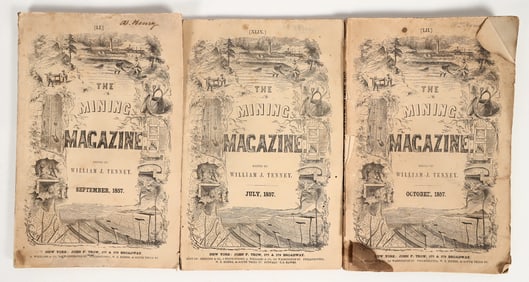 Mining Magazine Trio, 1857 [202352]