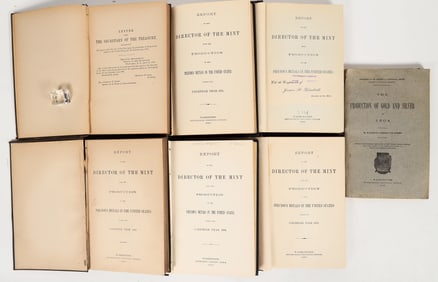 U.S. Treasury Gold & Silver Reports, 1886-1904 (7) [202933]