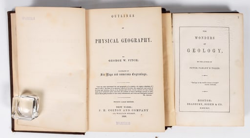 Wonders of Geology (1845) and Outlines of Physical Geography (1856) [202364]