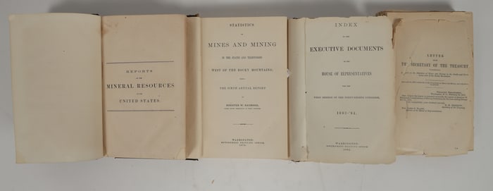 Key Mining References from the Fred Holabird Collection (4) [204679]