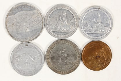 1894 California Midwinter Exposition So-Called Dollars Group [204738]